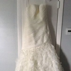 Mermaid style wedding gown